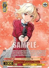 Obligation of a Lycoris, Chisato  (LRP)