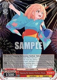 Enjoying the Summer Festival, Chisato