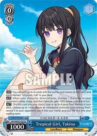 Tropical Girl, Takina