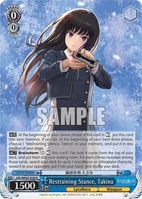 Restraining Stance, Takina