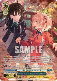 Autumn Dyed in Red, Takina & Chisato (LRP)
