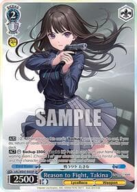 Reason to Fight, Takina (SP)