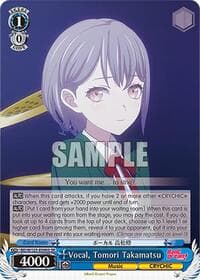 Vocal, Tomori Takamatsu (SR)