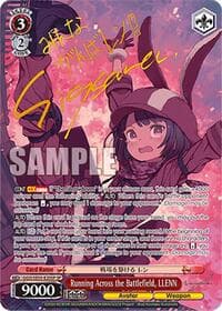 Running Across the Battlefield, LLENN (SP)