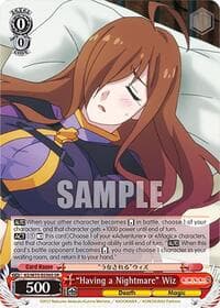 "Having a Nightmare" Wiz (SR)