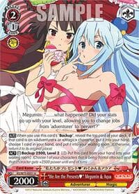 "We Are the Presents" Megumin & Aqua