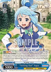 "Setting Out" Aqua