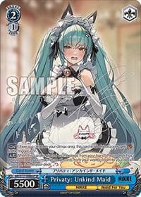 Privaty: Unkind Maid (SP) (Silver Stamp)