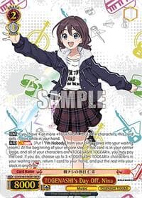 TOGENASHI's Day Off, Nina (GBCR)