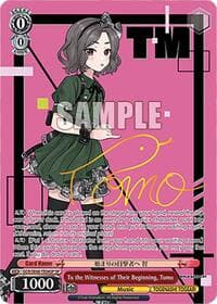 To the Witnesses of Their Beginning, Tomo (SP)