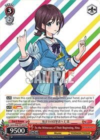 To the Witnesses of Their Beginning, Nina (RRR)