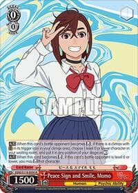 Peace Sign and Smile, Momo
