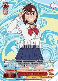 Peace Sign and Smile, Momo (SP)