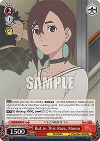 But in This Race, Momo (SR)