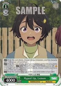 Hyped Up, Lemon (SR)