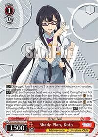 Shady Plan, Koto (SR)