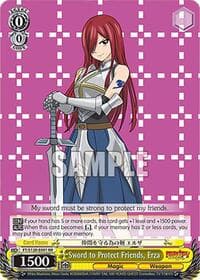 Sword to Protect Friends, Erza