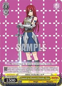 Sword to Protect Friends, Erza (SR)