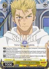 Whiteout, Laxus (SR)