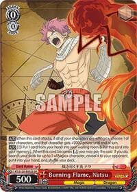 Burning Flame, Natsu (SR)