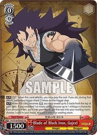 Blade of Black Iron, Gajeel (SR)