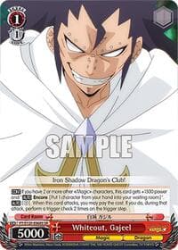 Whiteout, Gajeel (SR)