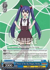 Power of the Sky Dragon, Wendy (SR)