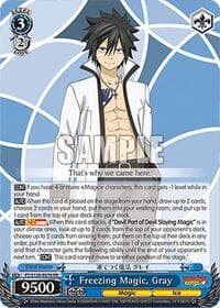 Freezing Magic, Gray