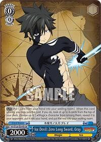 Ice Devil: Zero Long Sword, Gray (SR)