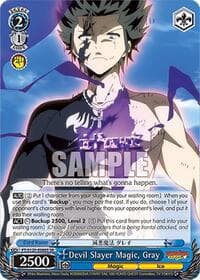 Devil Slayer Magic, Gray (SR)