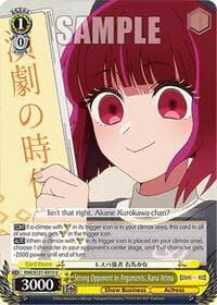 Strong Opponent in Arguments, Kana Arima