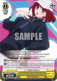 Choosing a Date Outfit, Kana Arima