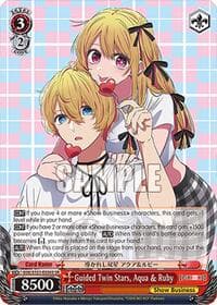 Guided Twin Stars, Aqua & Ruby (SR)