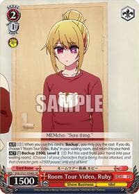 Room Tour Video, Ruby (SR)