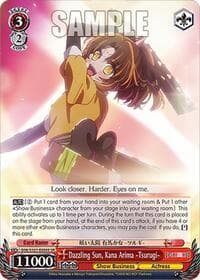Dazzling Sun, Kana Arima -Tsurugi- (SR)