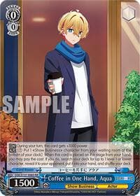 Coffee in One Hand, Aqua