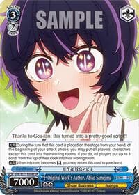 Original Work's Author, Abiko Samejima (SR)