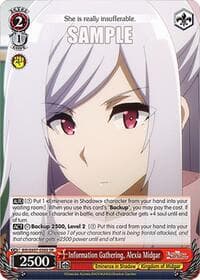 Information Gathering, Alexia Midgar (SR)