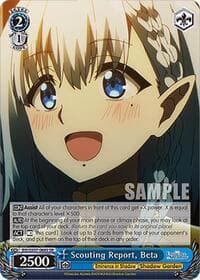 Scouting Report, Beta (SR)