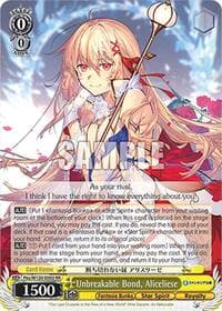 Unbreakable Bond, Aliceliese