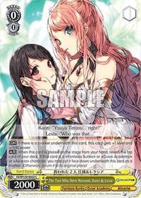The Two Who Were Rescued, Kaori & Lexia