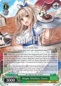 Maple Kitchen, Isuzu