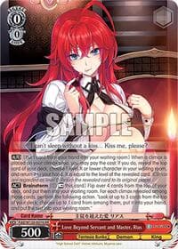 Love Beyond Servant and Master, Rias