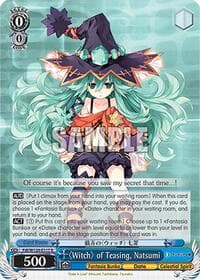 "Witch" of Teasing, Natsumi