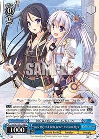 New Player & Beta Tester, Yun and Myu