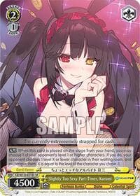 Slightly Too Sexy Part-Timer, Kurumi (SR)