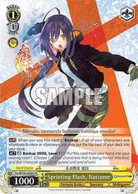 Sprinting Flash, Natsume (SR)