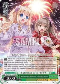 A Summer's Memories, Latifah & Isuzu (SR)