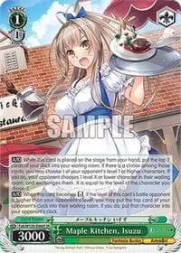 Maple Kitchen, Isuzu (SR)