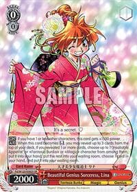 Beautiful Genius Sorceress, Lina (SR)